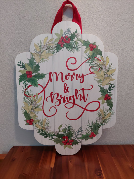 Winterberries Door Decor