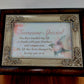 Wood Finish with Silver Color Inlay Music Box 4
