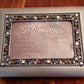 Pewter Jeweled Music Box