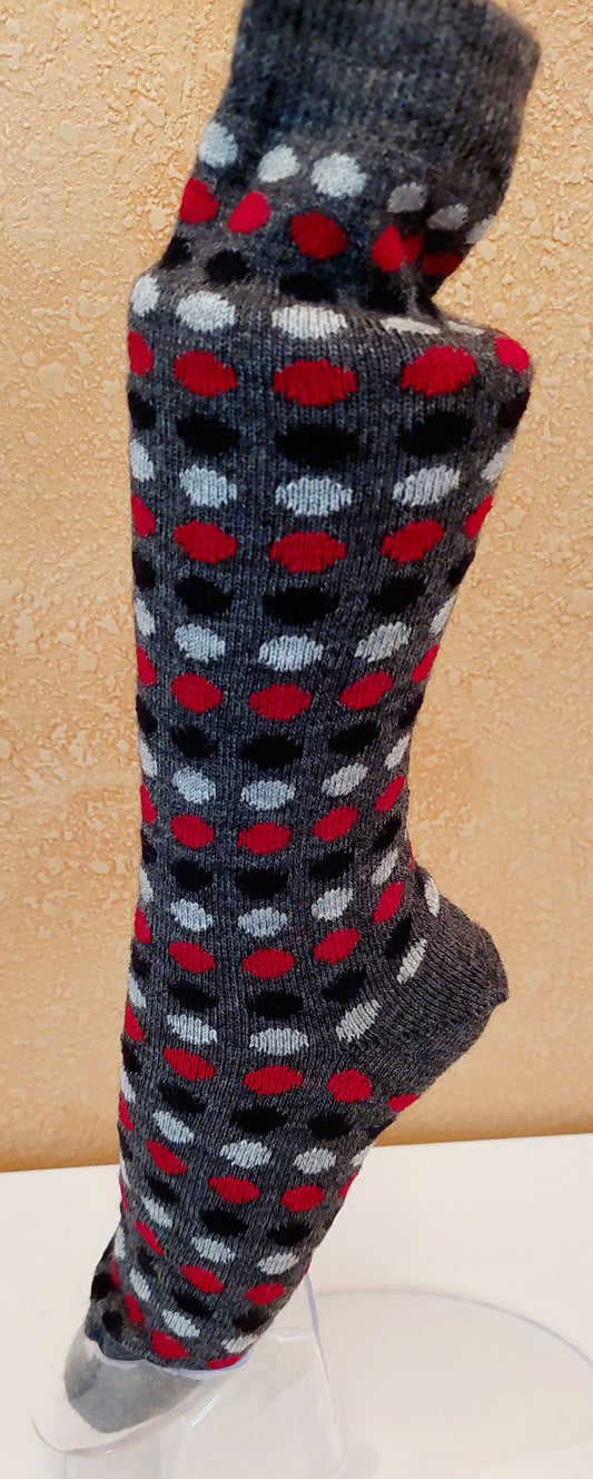 Alpaca Socks-Polka Dot