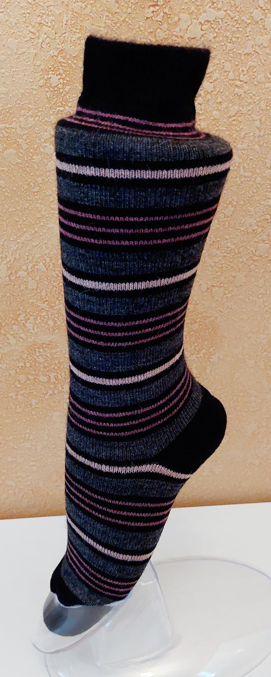 Alpaca Socks-Kelly Stripe