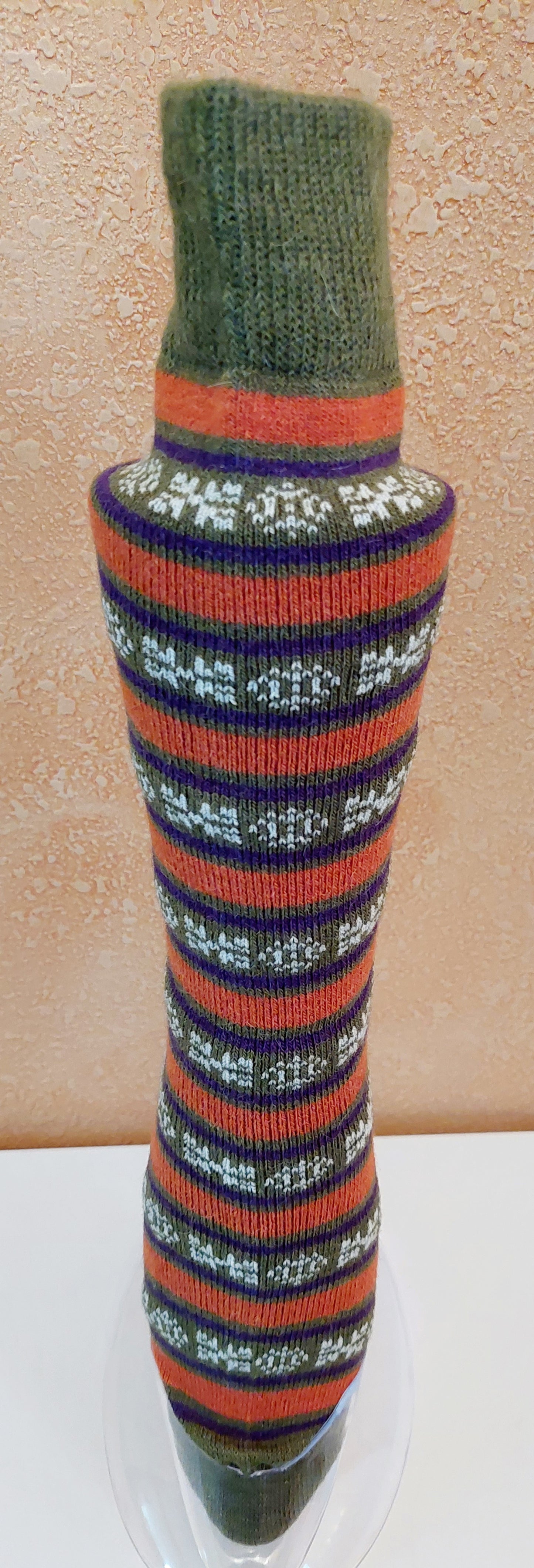 Alpaca Socks-Geo Stripe