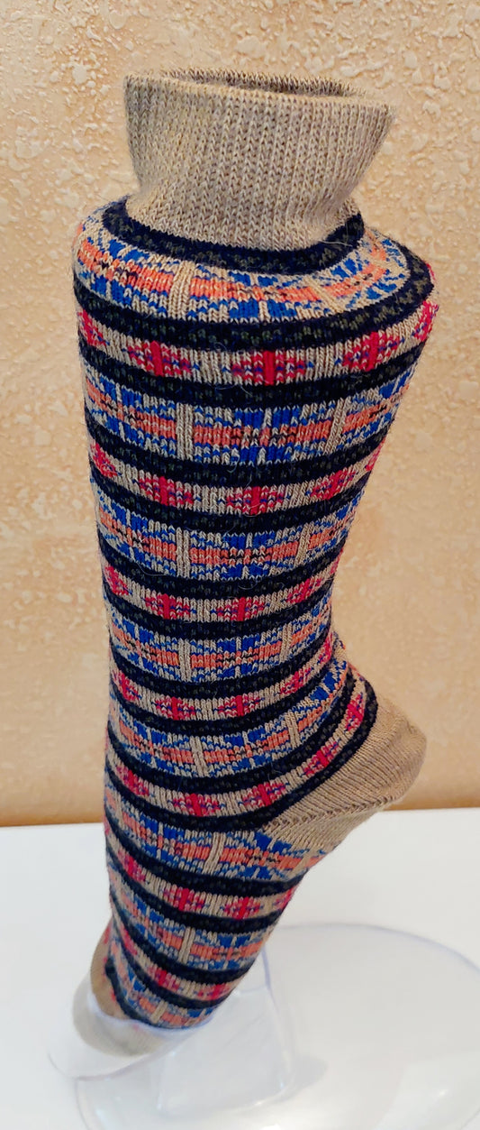 Alpaca Socks-Duluth Stripe