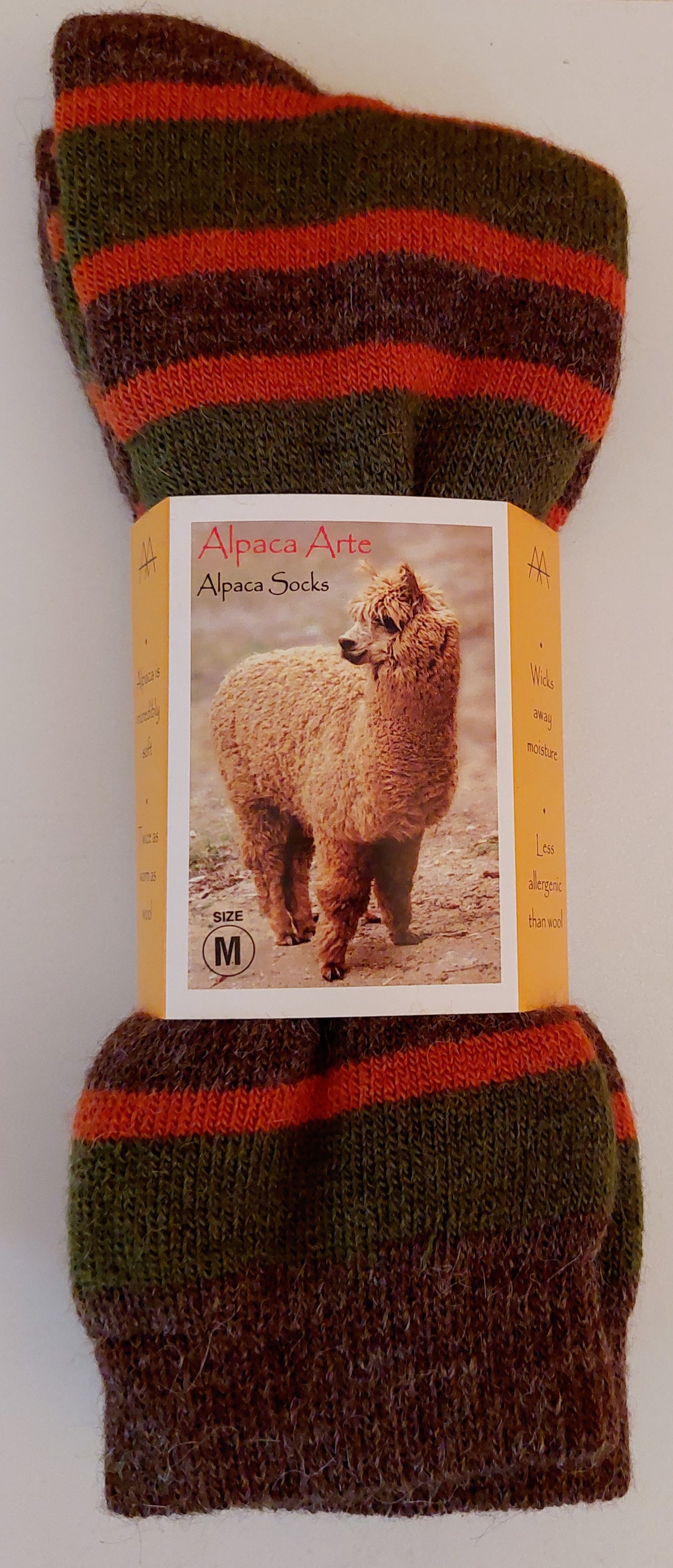 Alpaca Socks-Stripes